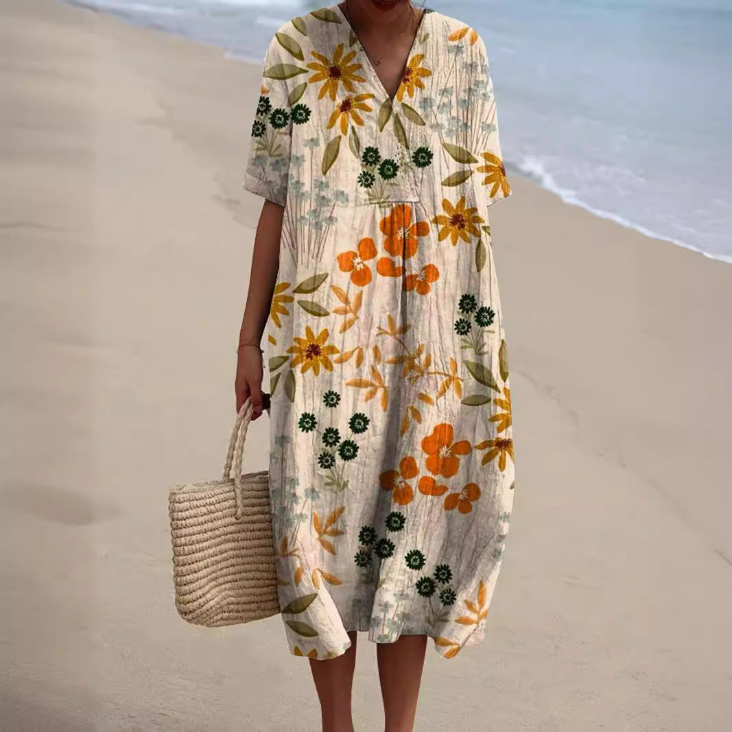 Gianna | Elegant Floral Dress