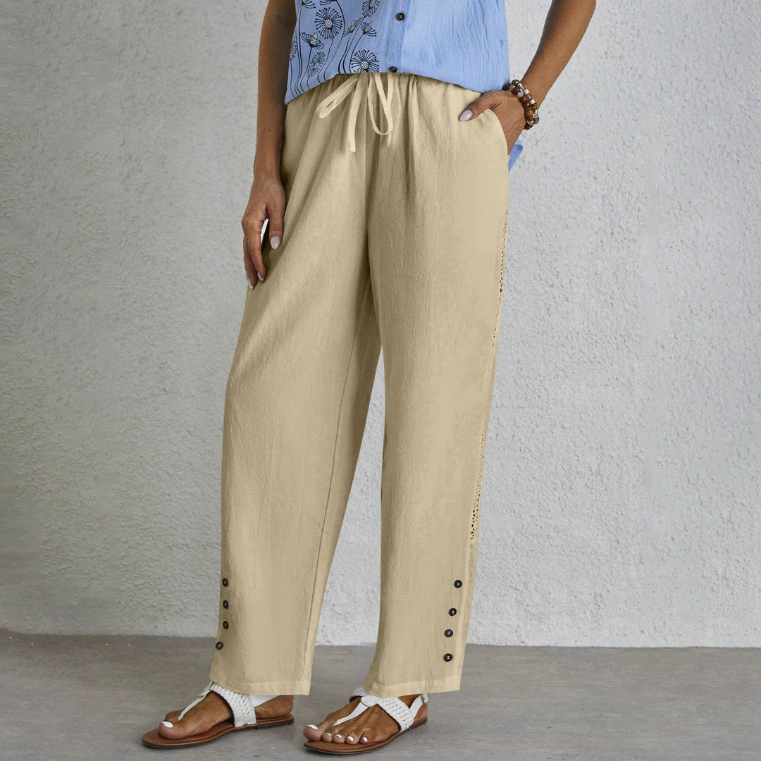 Celena | Effortless Buttoned Pants