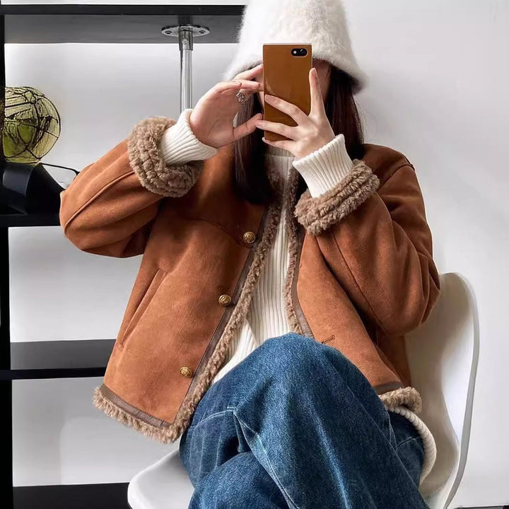 Gabriella | Cozy Shearling Jacket