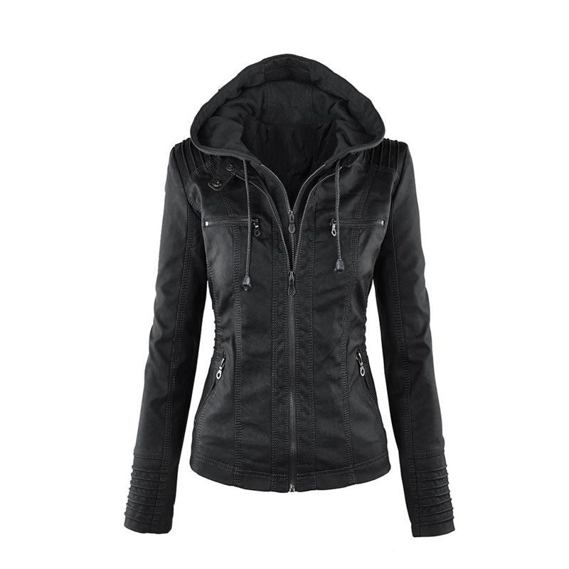 Viviana | Zip-Up Moto Jacket