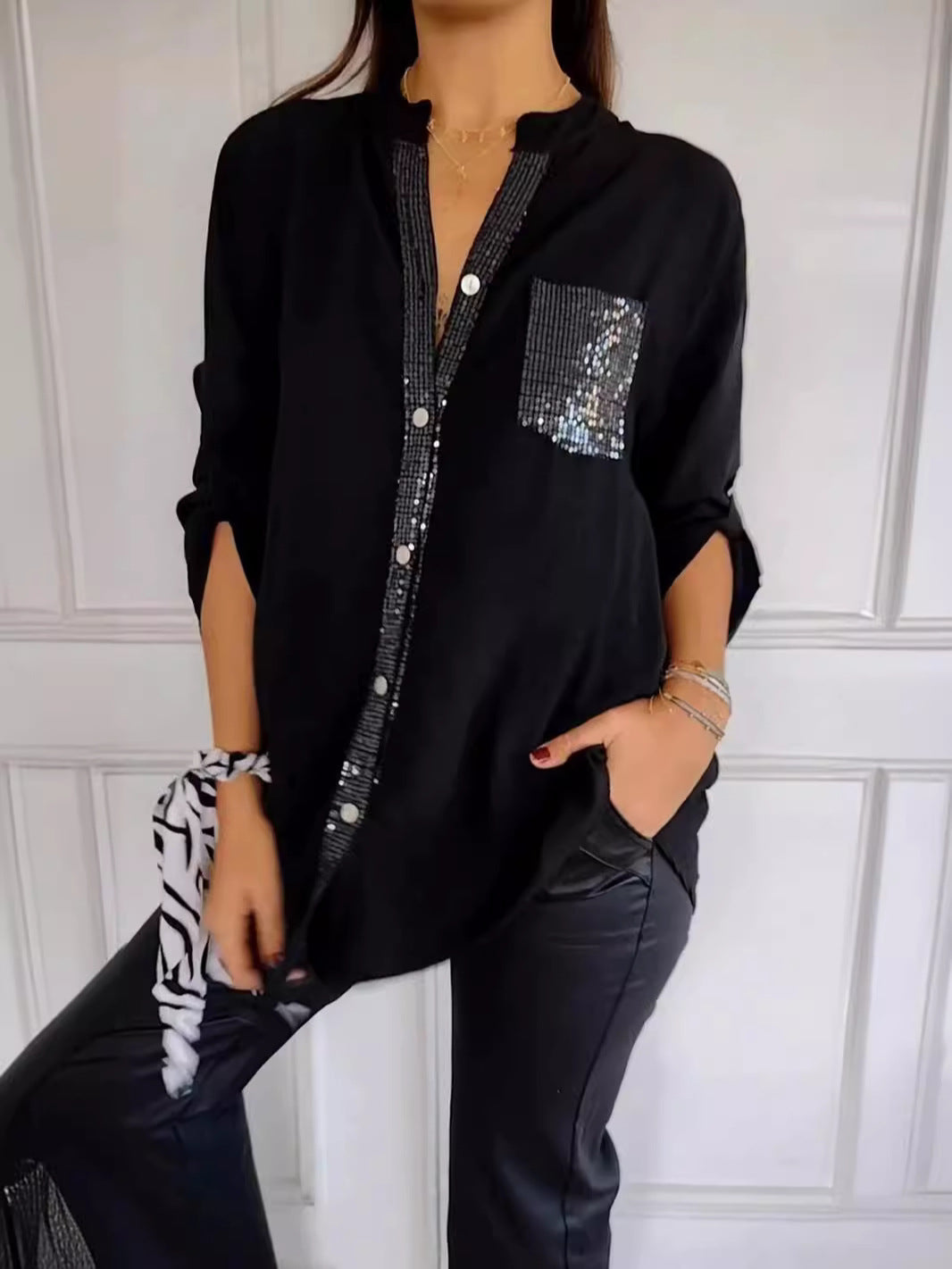 Elaine | Chic Glamour Top
