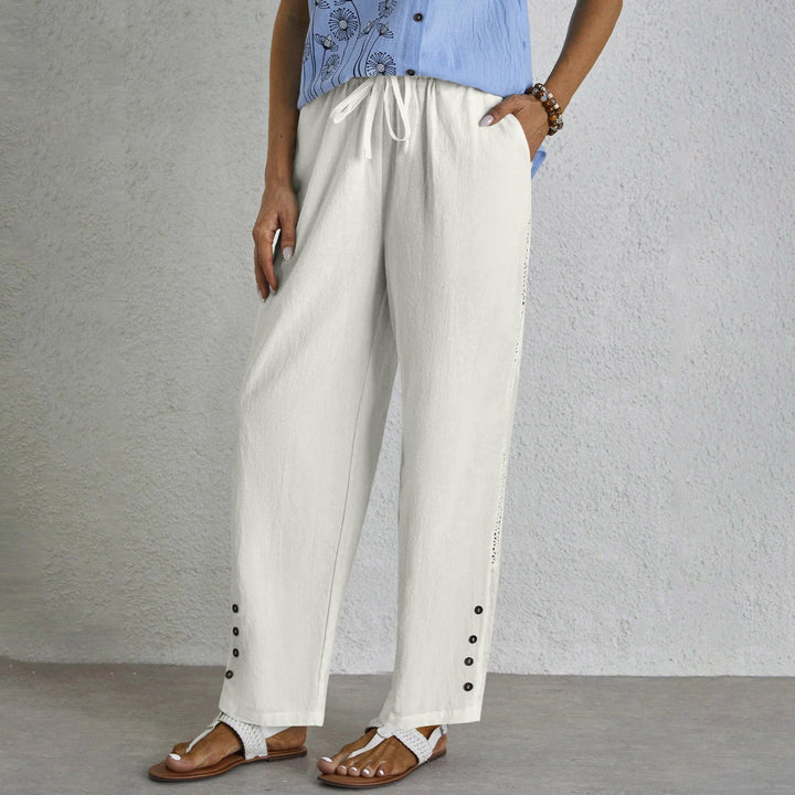 Celena | Effortless Buttoned Pants