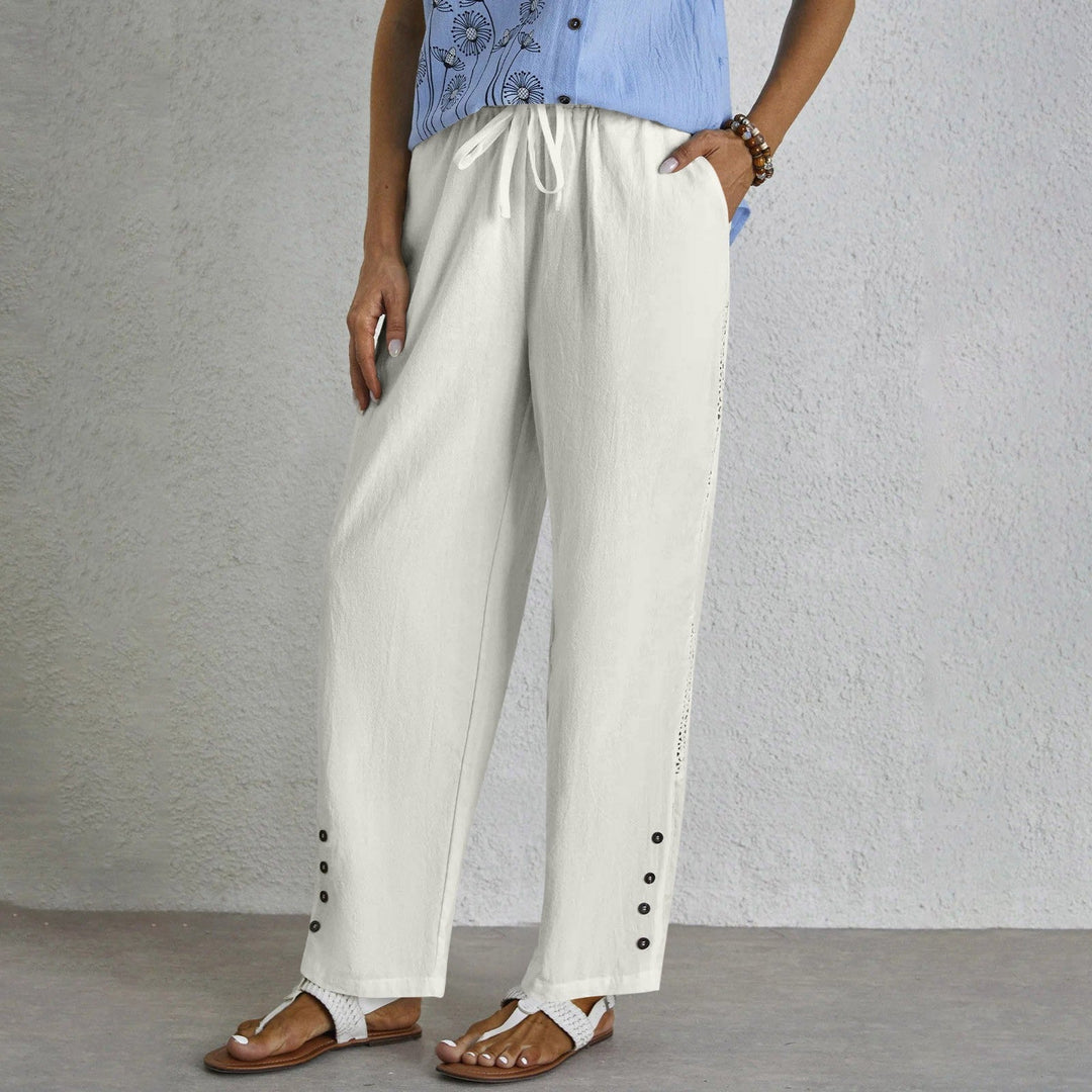 Celena | Effortless Buttoned Pants