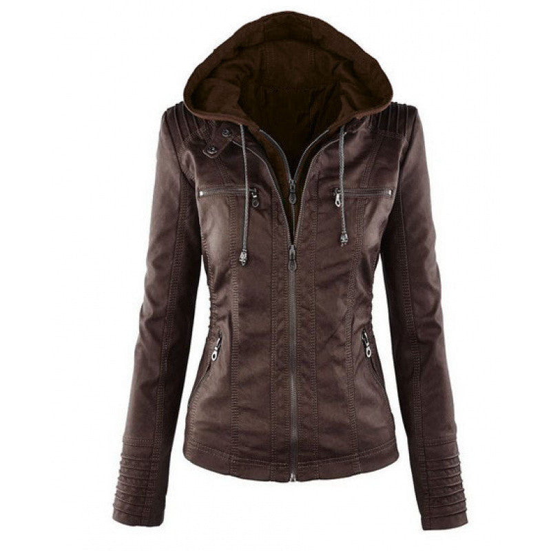 Viviana | Zip-Up Moto Jacket