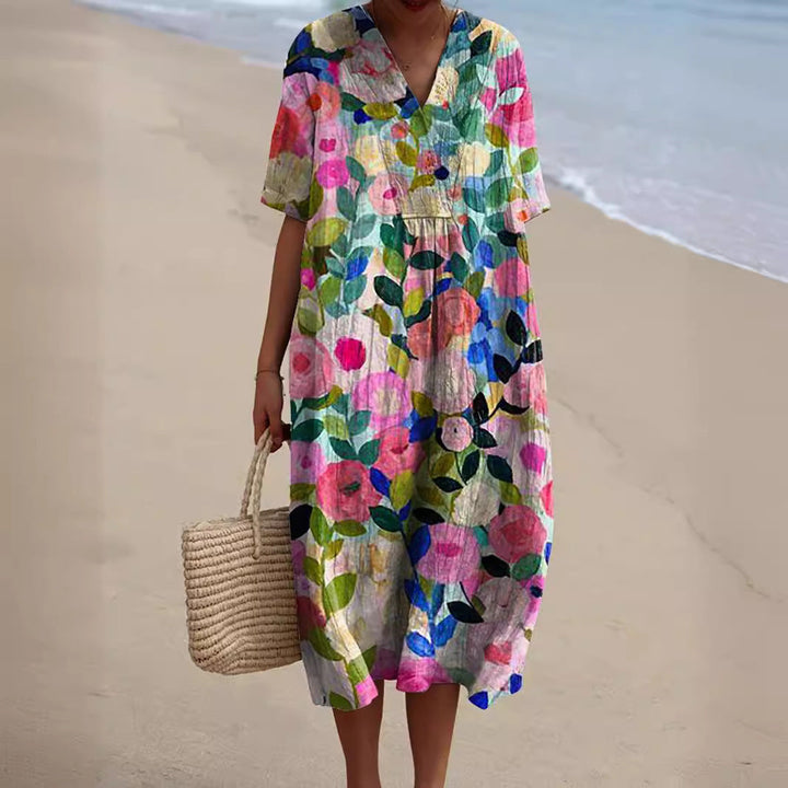 Gianna | Elegant Floral Dress
