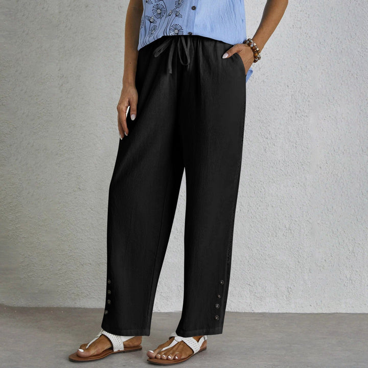 Celena | Effortless Buttoned Pants