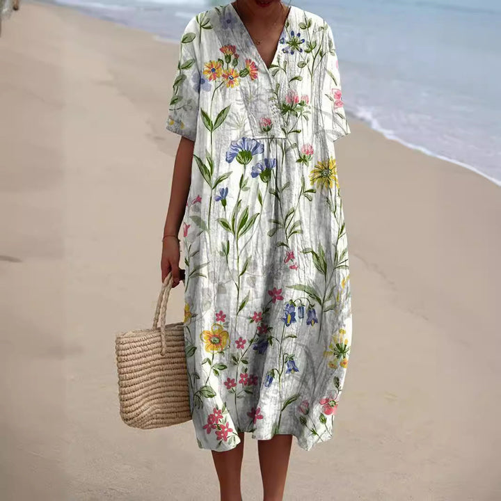 Gianna | Elegant Floral Dress