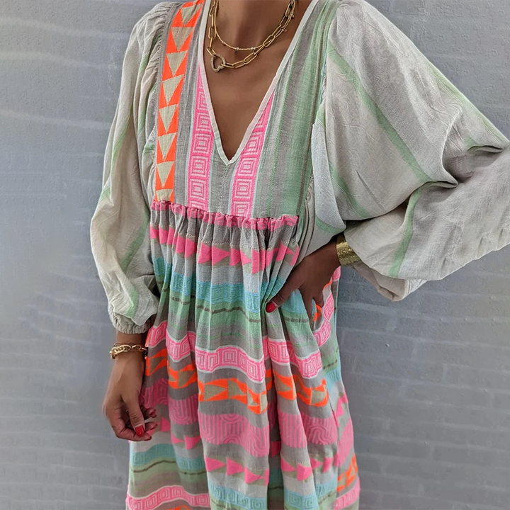 Sabrina | Comfortable Boho Dress