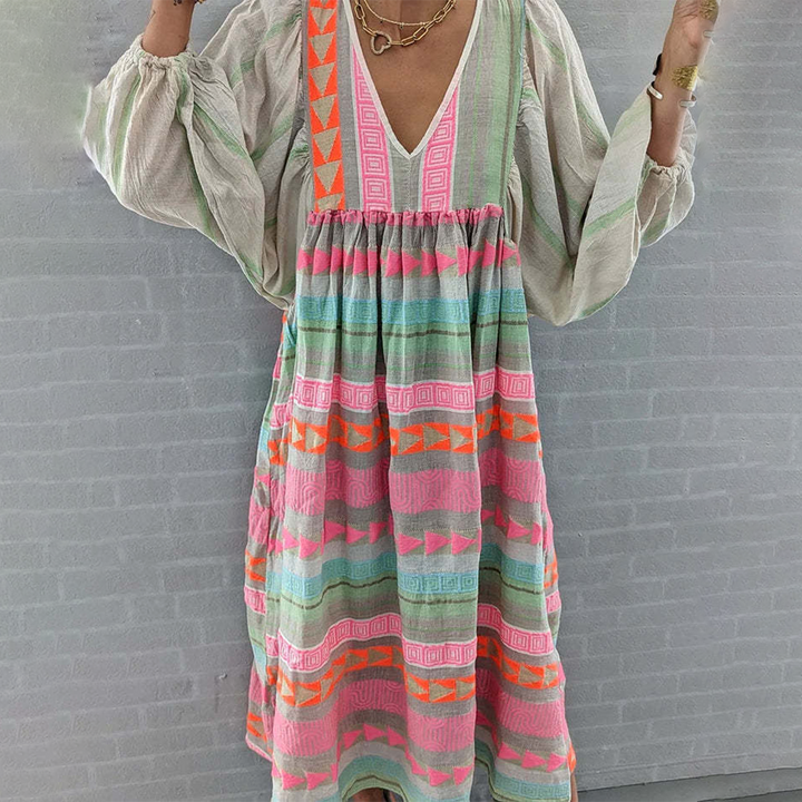 Sabrina | Comfortable Boho Dress