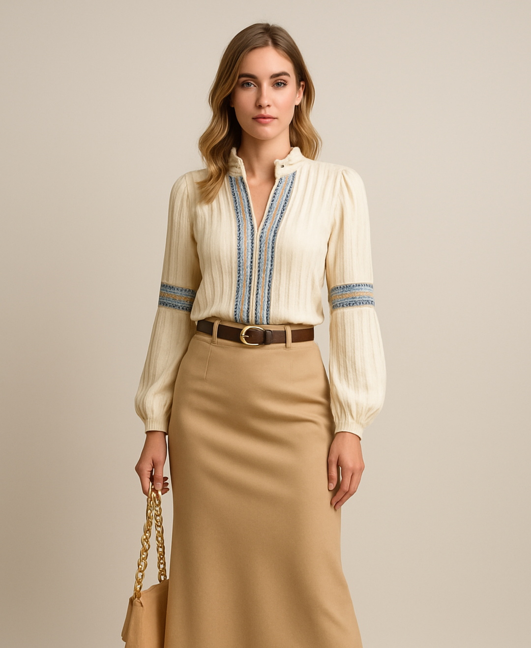 Elizabeth™ | Elegant V-neck Blouse