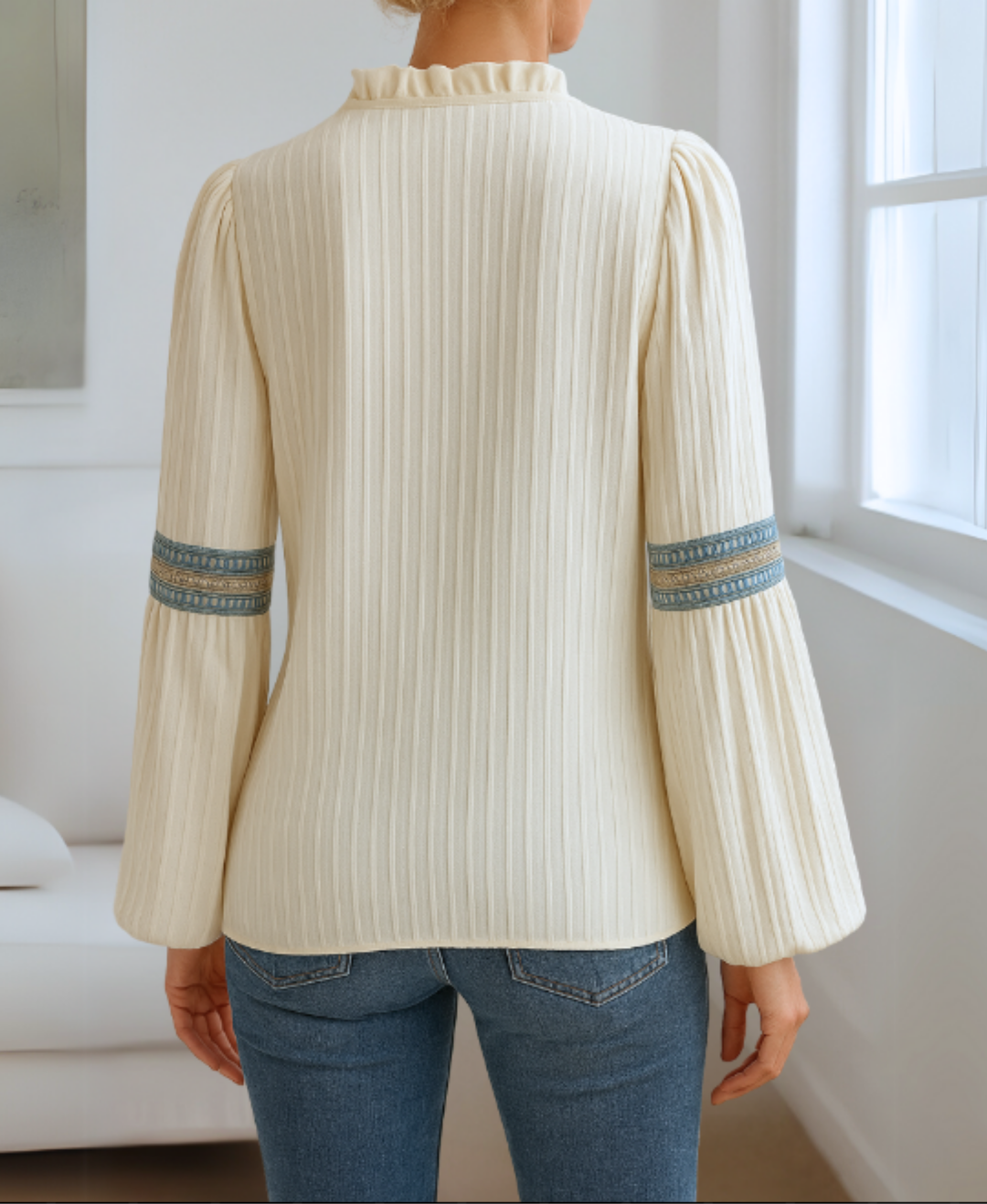 Elizabeth™ | Elegant V-neck Blouse