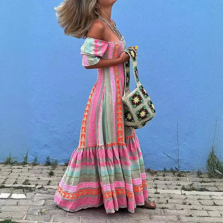 Karla | Vibrant Boho Dress