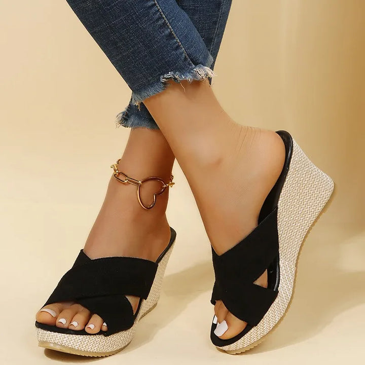 Jevie | Chic Wedge Sandals