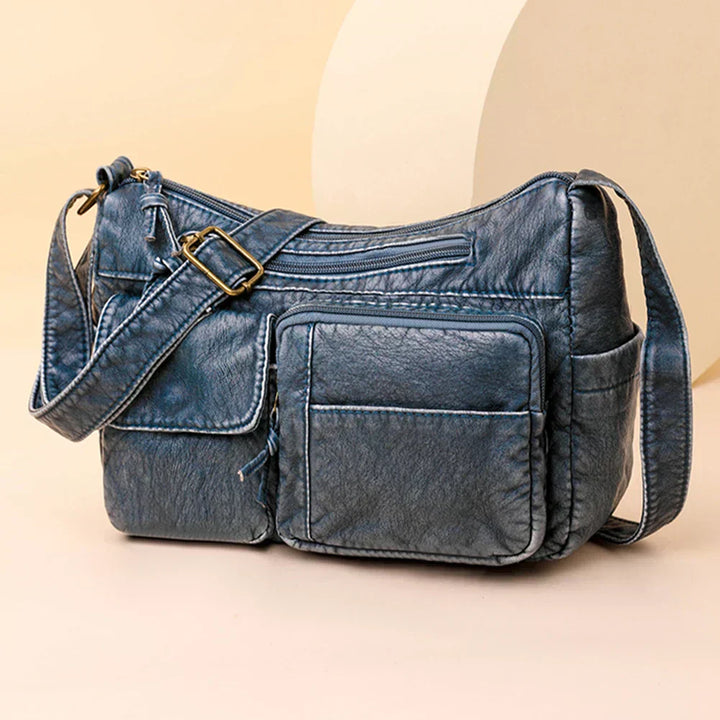Lykke | Vintage leather shoulder bag