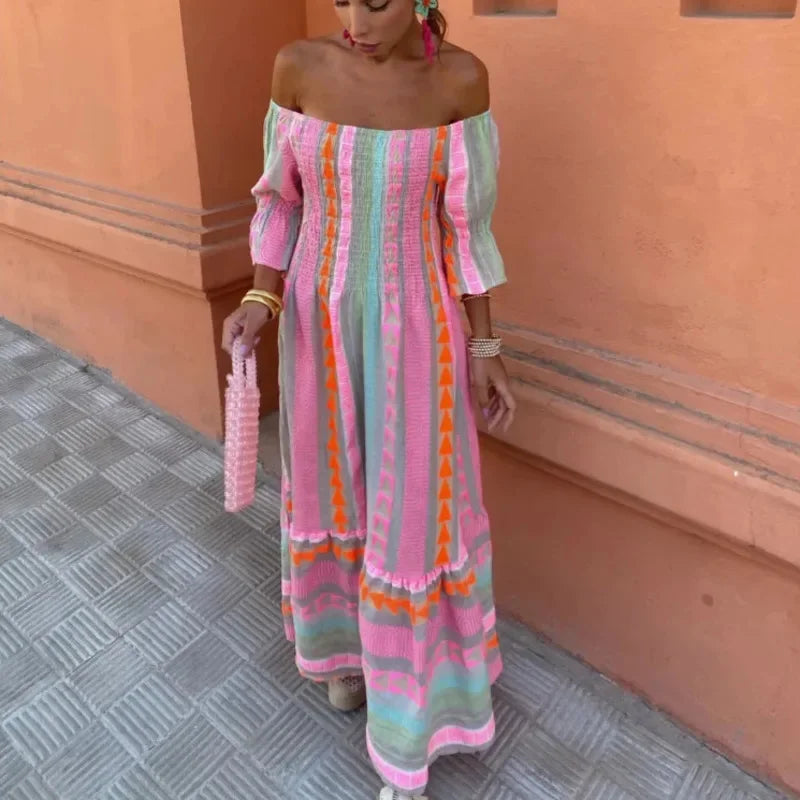 Karla | Vibrant Boho Dress