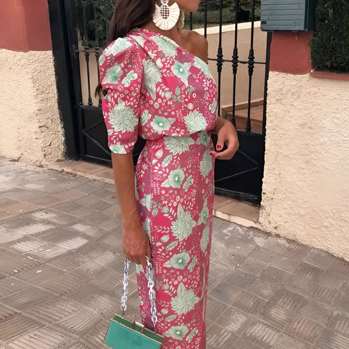 Emilie™ | Printed Long Dress