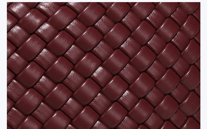 Astrid | Elegant woven leather bag
