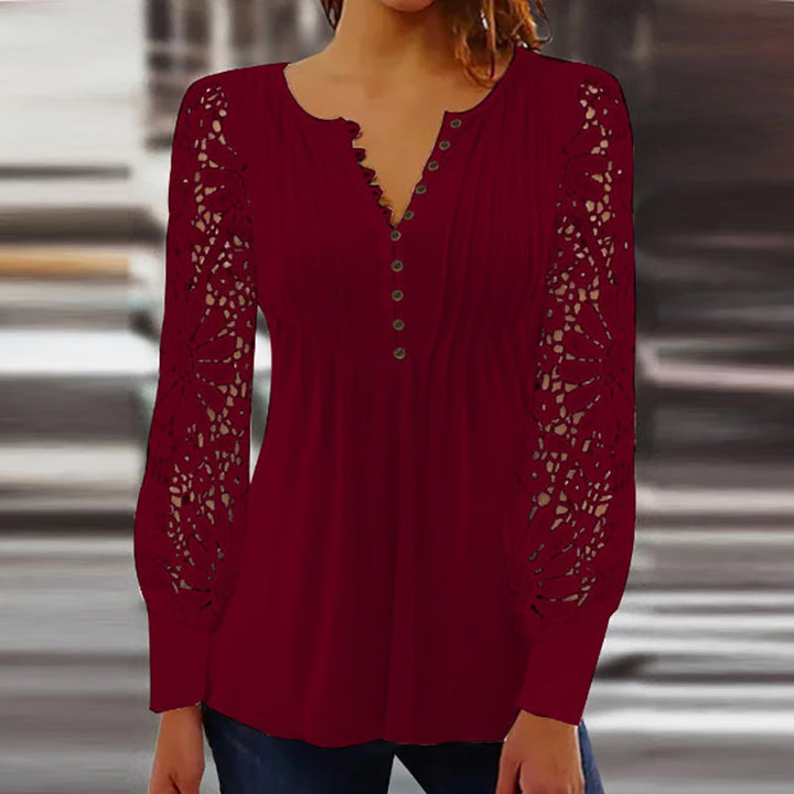 Joanne | Sophisticated Long-Sleeve Blouse