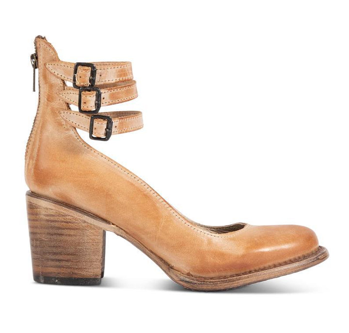 Rina | Strapped Block Heel Shoes