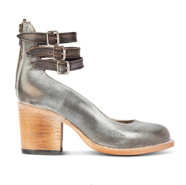 Rina | Strapped Block Heel Shoes