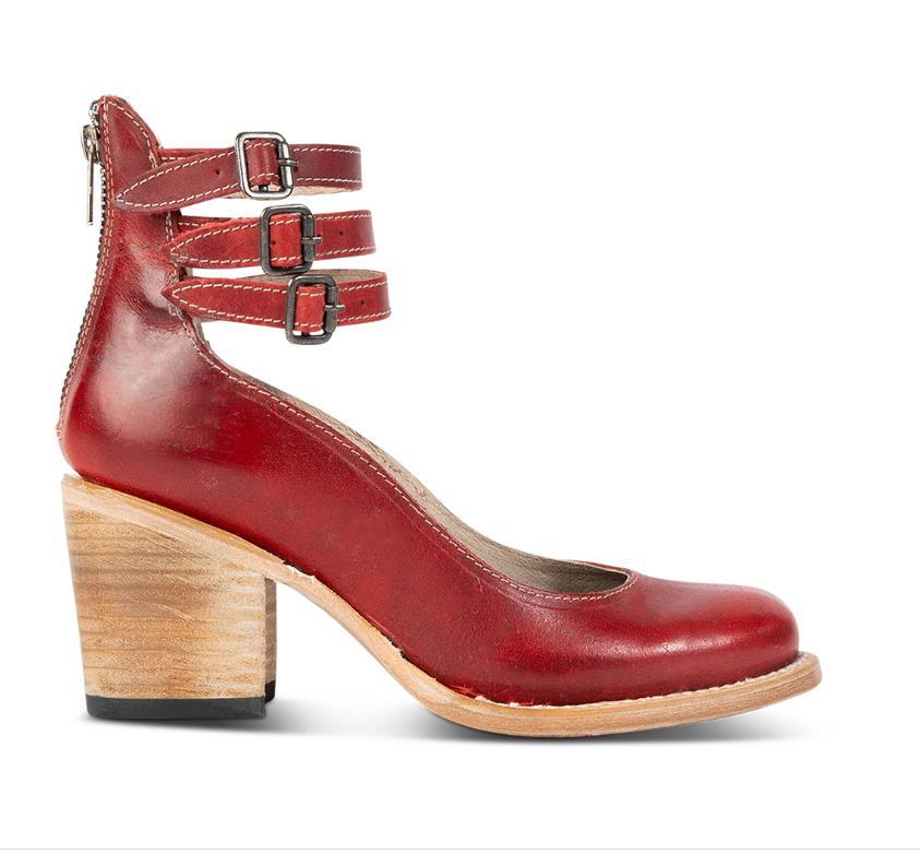Rina | Strapped Block Heel Shoes