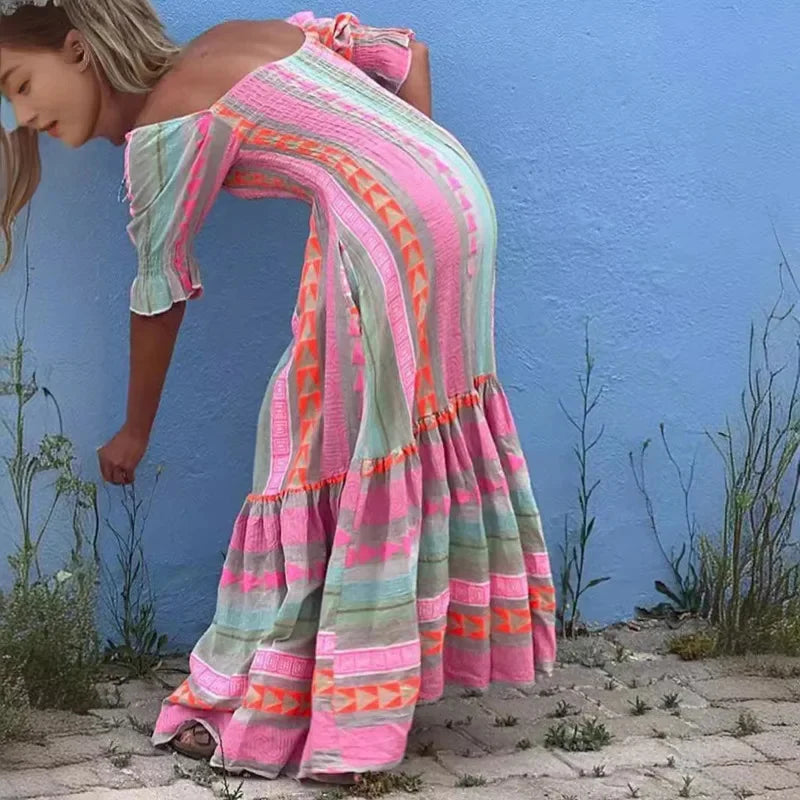 Karla | Vibrant Boho Dress