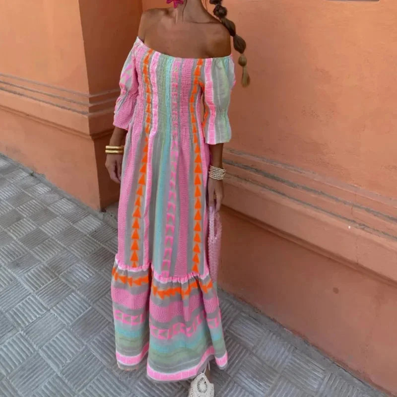 Karla | Vibrant Boho Dress