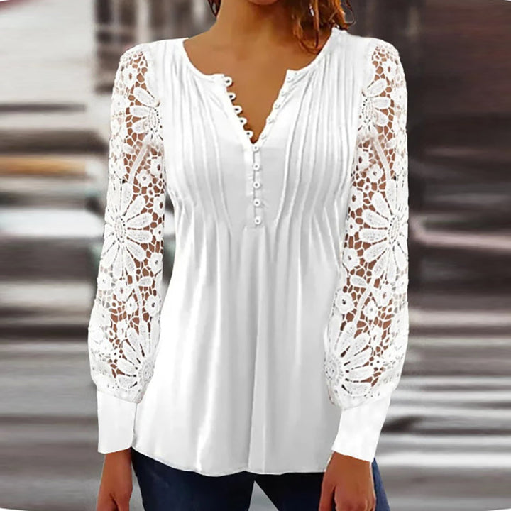 Joanne | Sophisticated Long-Sleeve Blouse