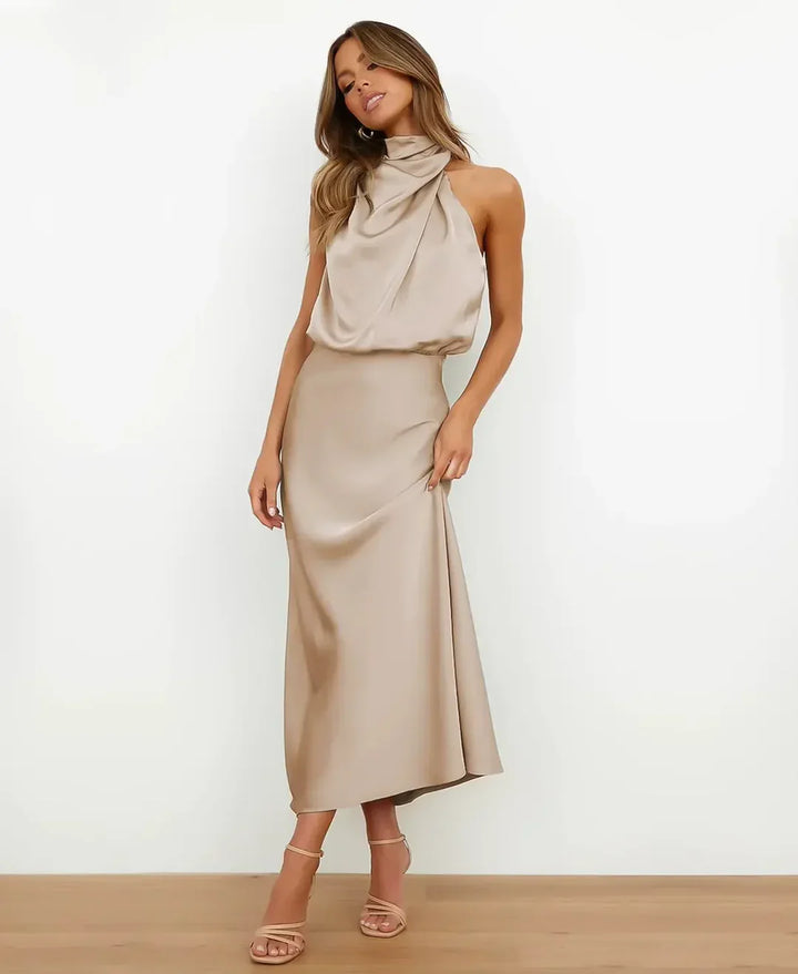 Talia™ | Elegant Midi Dress