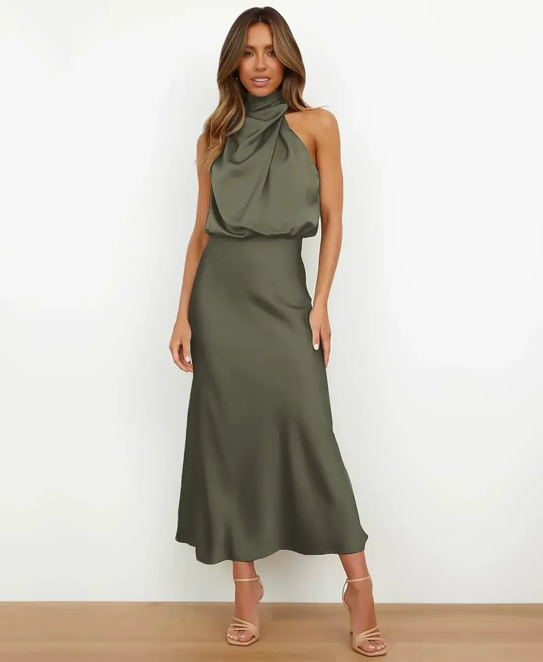 Talia™ | Elegant Midi Dress