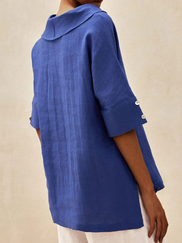 Taliah | Elegant Casual V-Neck Blouse