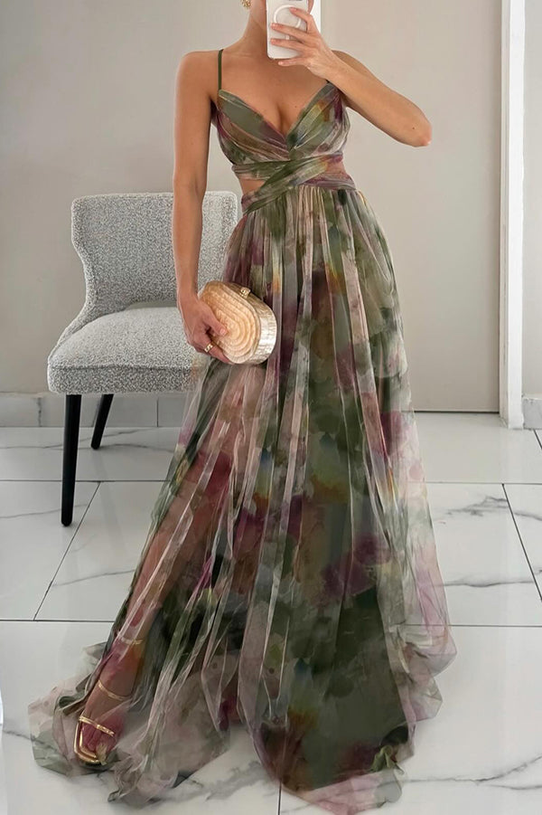 Chloé | Maxi dress with floral print