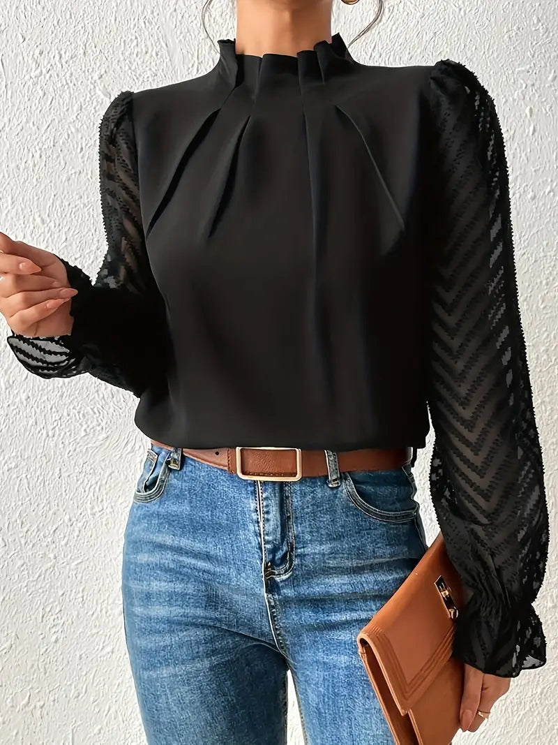Sienna | Chic Pleated Top