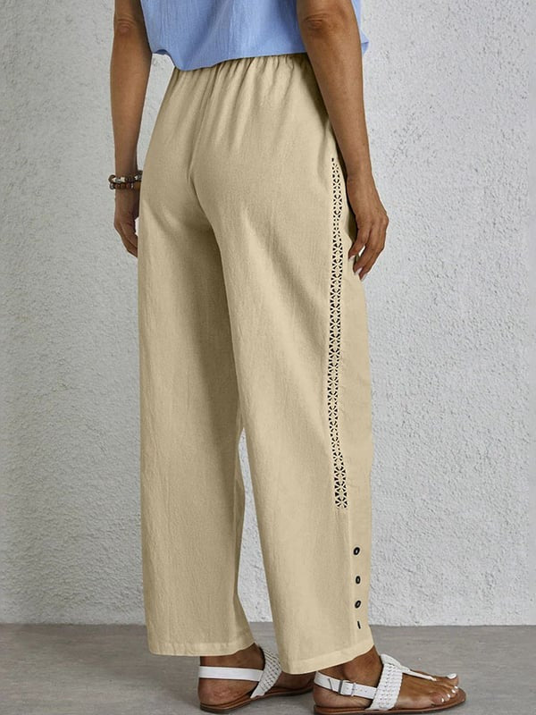 Celena | Effortless Buttoned Pants