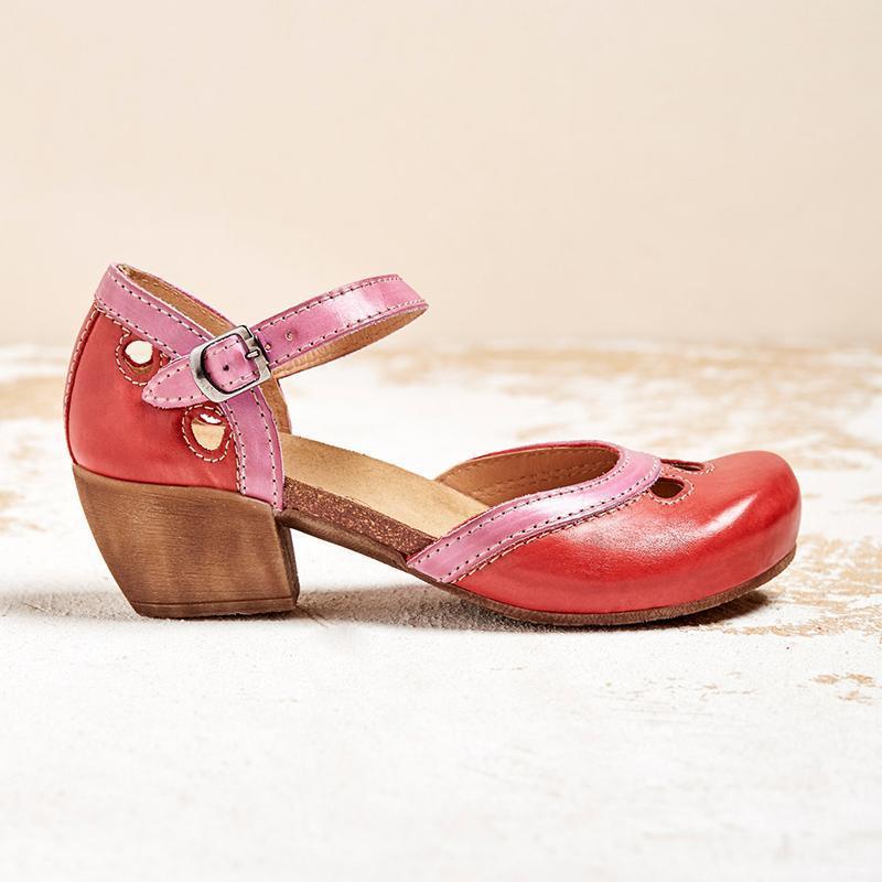 Alice | Orthopedic sandals with low heels