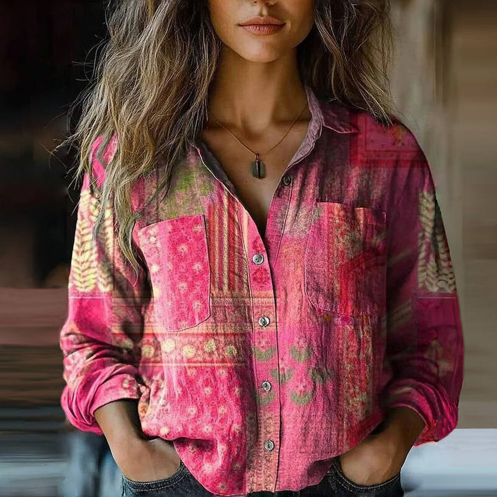 Flora™ | Stylish Printed Blouse