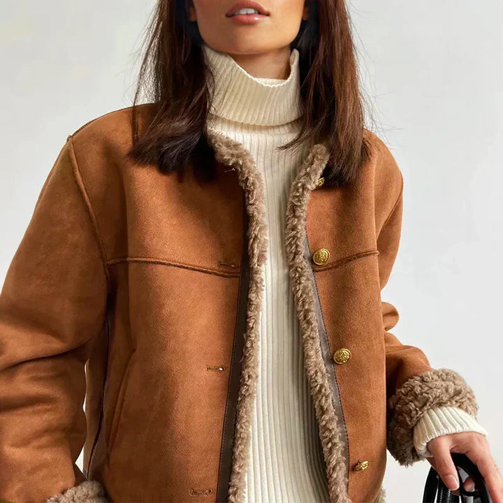 Gabriella | Cozy Shearling Jacket