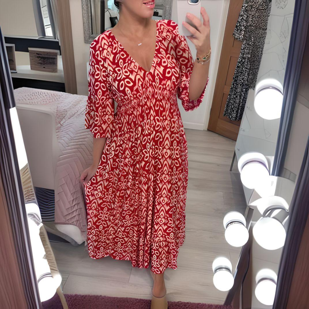 Camila | Sunset Maxi Dress