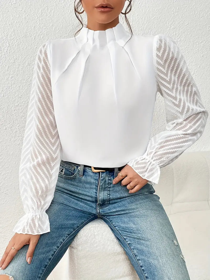 Sienna | Chic Pleated Top