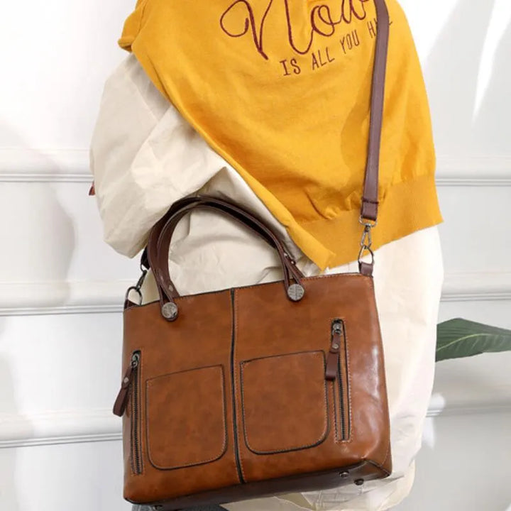Maelis | Leather shoulder bag
