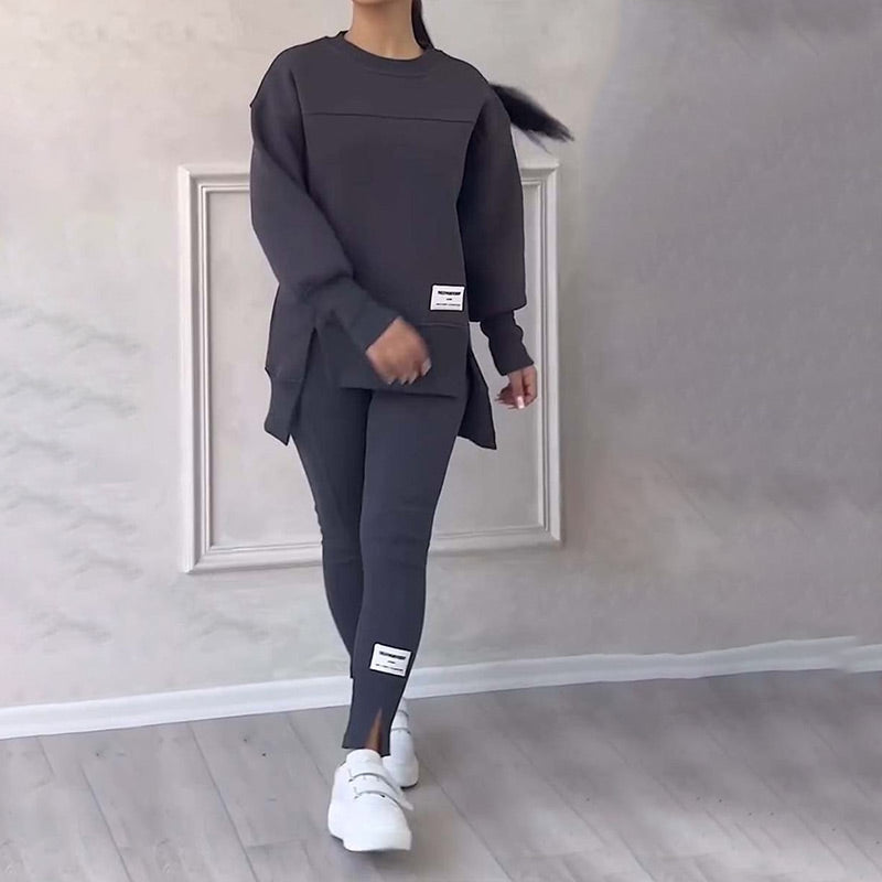 Lavina | Split Hem Lounge Set