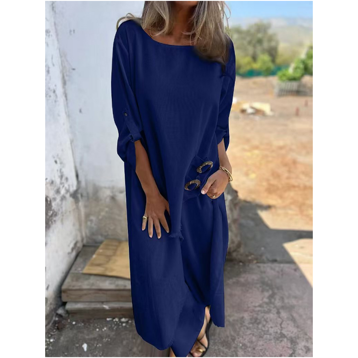 Abby | Irregular Dress and Loose Pants Sets