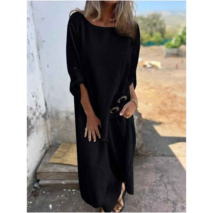 Abby | Irregular Dress and Loose Pants Sets