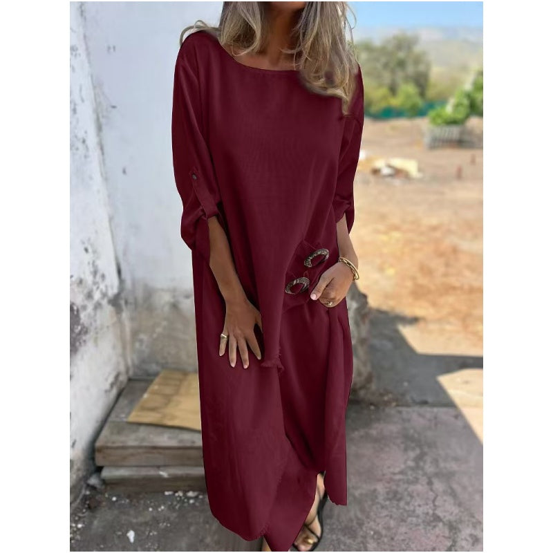 Abby | Irregular Dress and Loose Pants Sets
