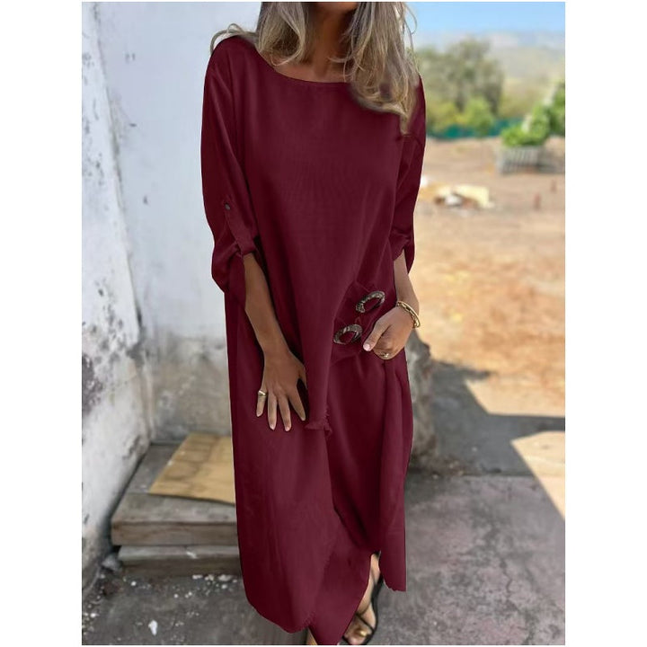 Abby | Irregular Dress and Loose Pants Sets