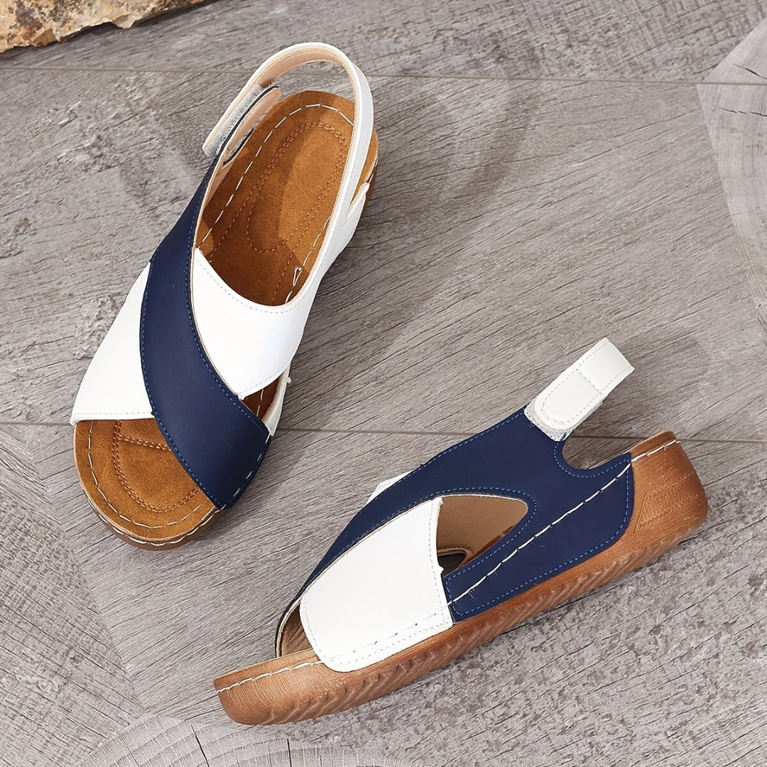 Atasha | Ultra Comfortable Slope Heel Orthopedic Sandals