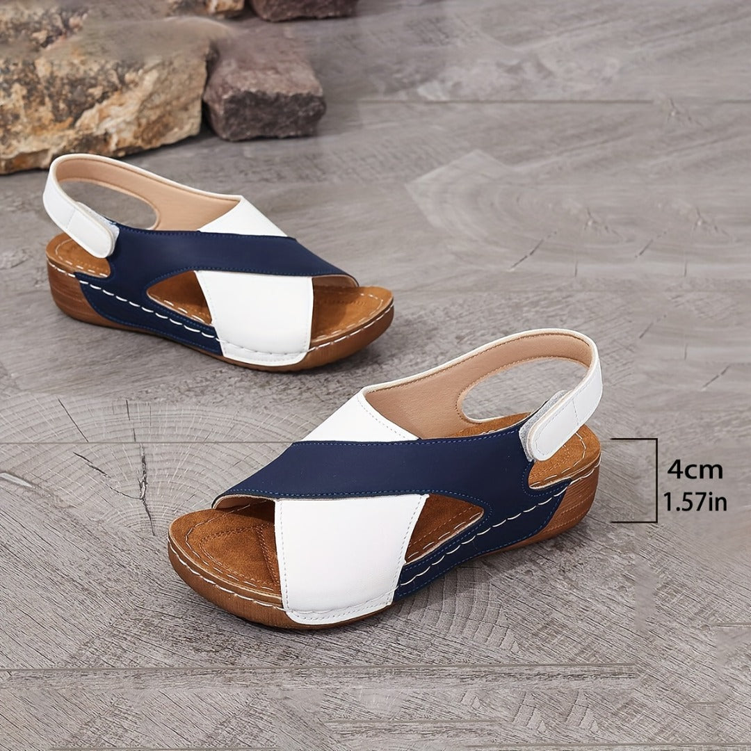 Atasha | Ultra Comfortable Slope Heel Orthopedic Sandals