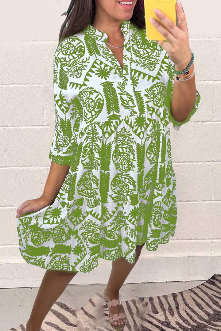 Olive | Elegant Casual Dress