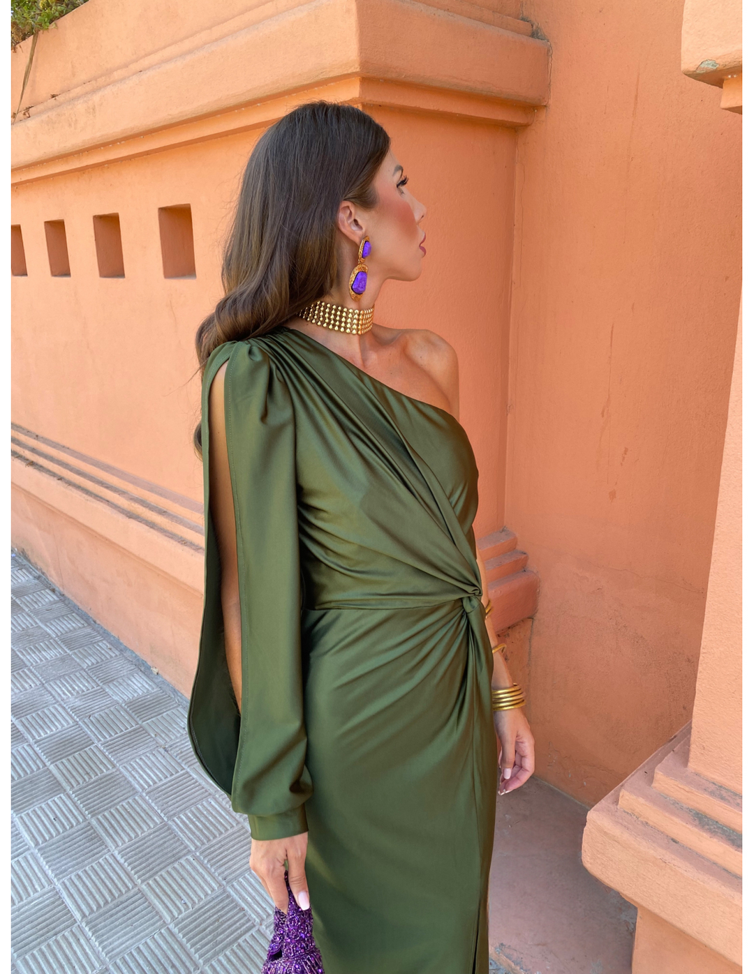 Alaysia™ | Long Women's Black Summer Robe